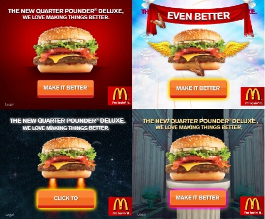 digital display metrics -McDonalds